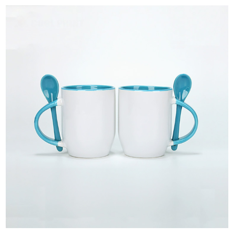 2個入り昇華用白マグカップ、クリエイティブな内側カラー、白い - Sublimation Mug White のレビューと価格
