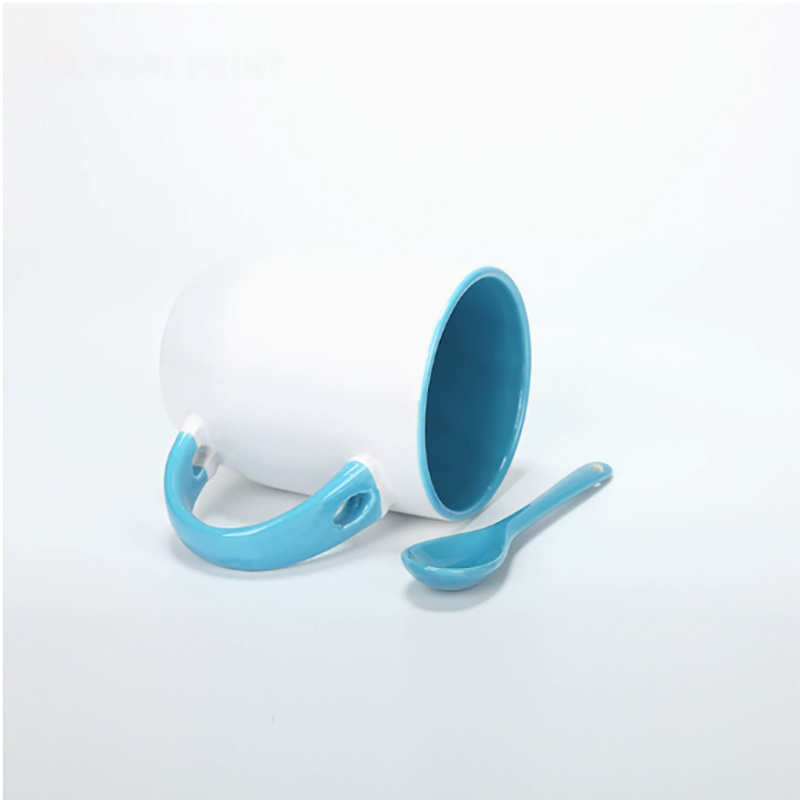 2個入り昇華用白マグカップ、クリエイティブな内側カラー、白い - Sublimation Mug White のレビューと価格