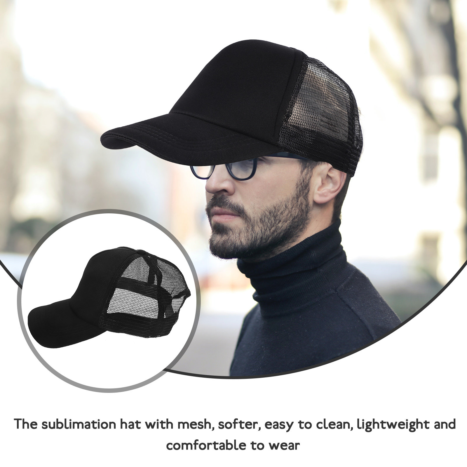 10個入り 通気性メッシュ昇華プリント野球帽 無地 DIY  - Hat Sublimation Blank のレビューと価格