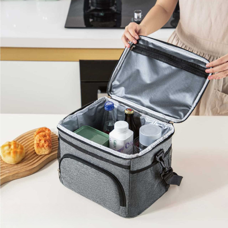 大容量PEVA防水断熱ピクニックバッグ、ハンドヘルド保温ラン - Tote Bag Sublimation のレビューと価格