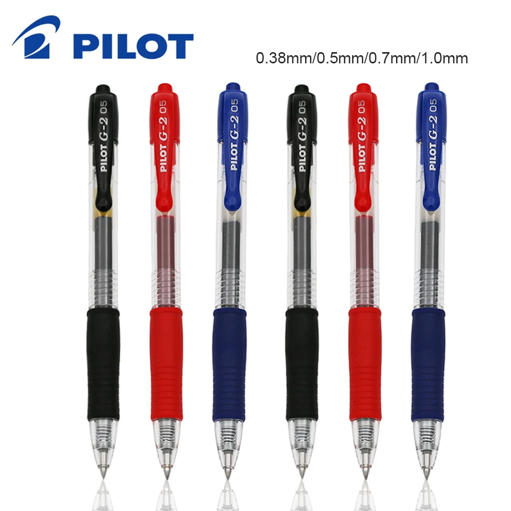 3本入り 日本パイロット プッシュ式ゲルペン BL-G2 速 - Pilot Pen G2 のレビューと価格