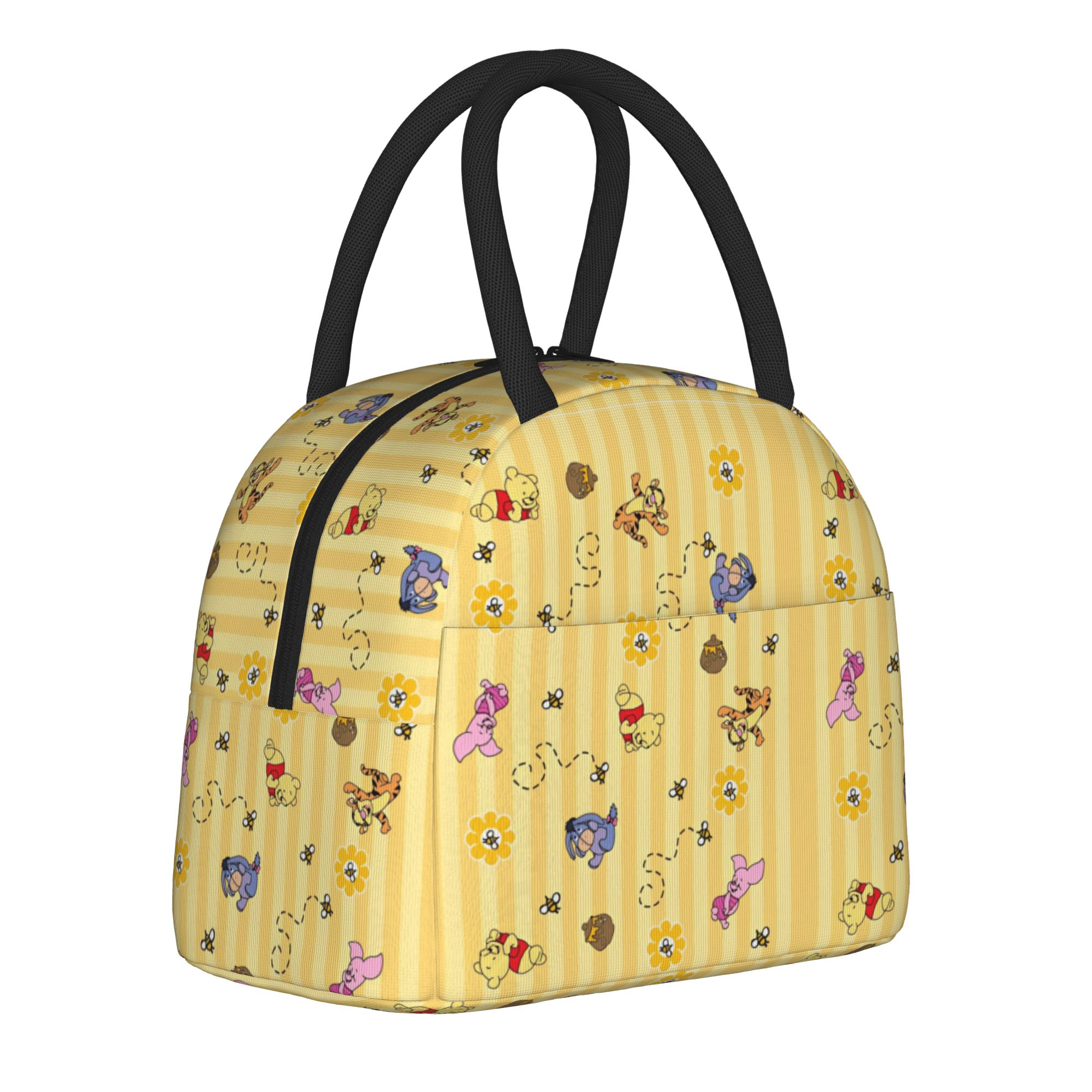 かわいいハニーと蜂の断熱ランチバッグ、保温バッグ、ランチコン - Tote Bag Sublimation のレビューと価格