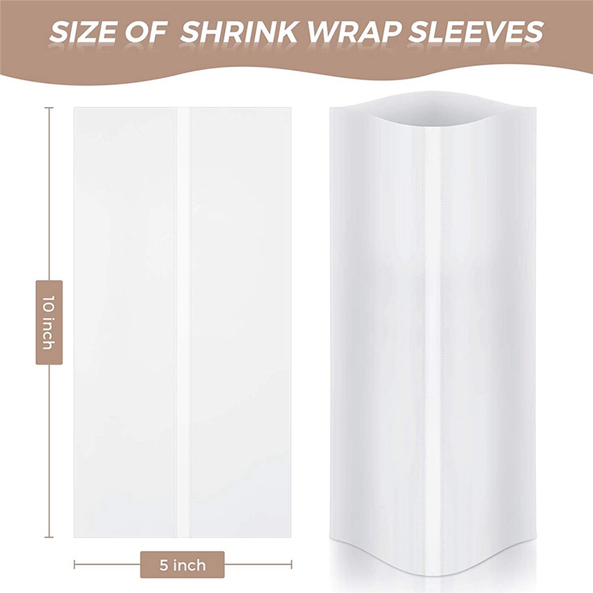 BAAE 420枚入り昇華型シュリンクフィルム 5x10イン - Sublimation Mug White のレビューと価格